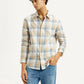 Men's Checkered Multi Color Slim Fit Shirt - Styleshot View
