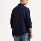 Men's Pin Stripes Navy Slim Fit Shirt - 79198533-b9ab-4af5-839f-b93f9f06af22 View