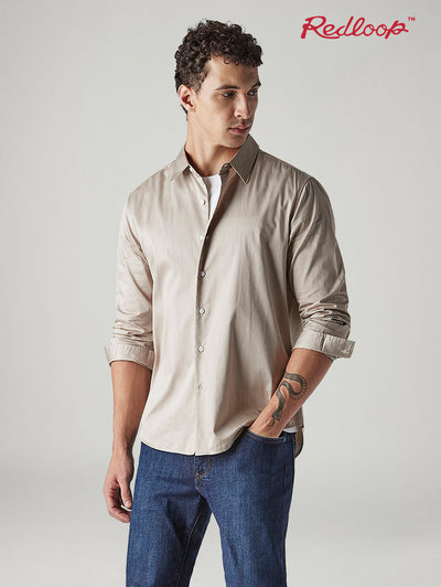 levi's Men's Solid Slim Fit Poplin Redloop Shirt-picture-17