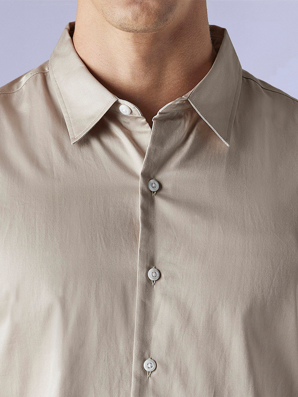 Men's Solid Slim Fit Poplin Redloop Shirt - d38dab55-5fec-464c-bf68-fd29c889d360 View