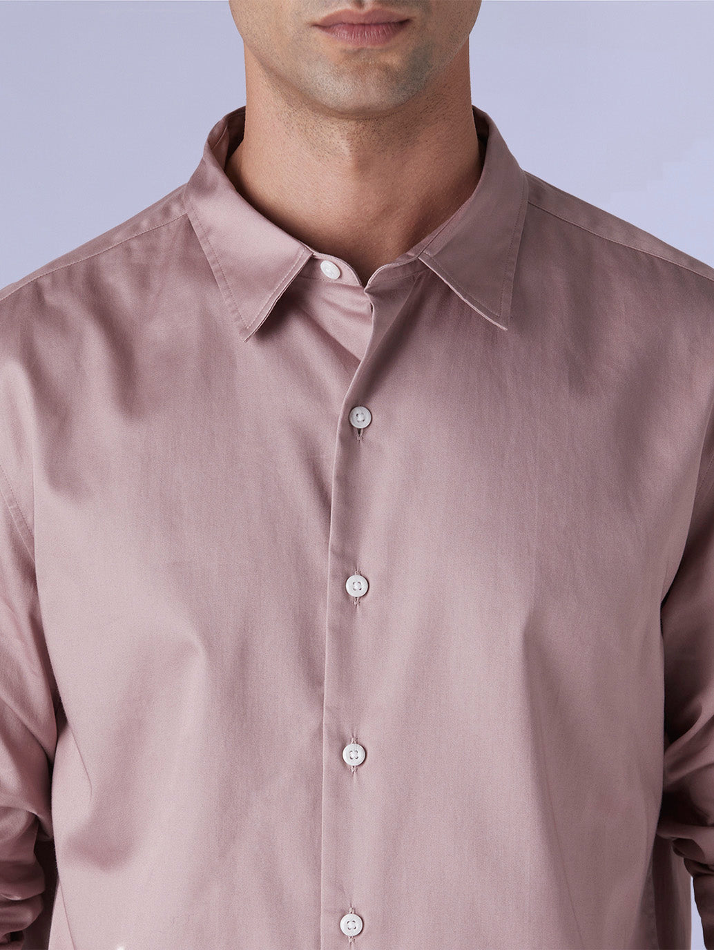 Men's Redloop Solid Slim Fit Poplin Shirt - 334868ad-1941-4169-818c-9fca3c53a5ed View