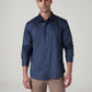 Men's Solid Slim Fit Redloop Shirt - 20 View