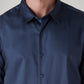 Men's Solid Slim Fit Redloop Shirt - 20 View