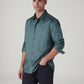 Men's Solid Slim Fit Redloop Shirt - 20 View