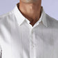 Men's Striped Slim Fit Redloop Poplin Shirt - 2f2c5be1-3daa-46ac-a859-8958e781224f View