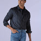 Men's Redloop Striped Slim Fit Poplin Shirt - ce4d034b-e64e-45eb-a224-acdf3982e9a1 View