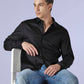 Men's Solid Slim Fit Poplin Redloop Shirt - dfc05658-fbd3-40a8-add9-a92db941aa80 View
