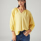 Women's Solid Regular Fit Linen Top - Styleshot View