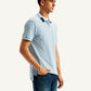 Men's Solid Slim Fit Polo T-shirt