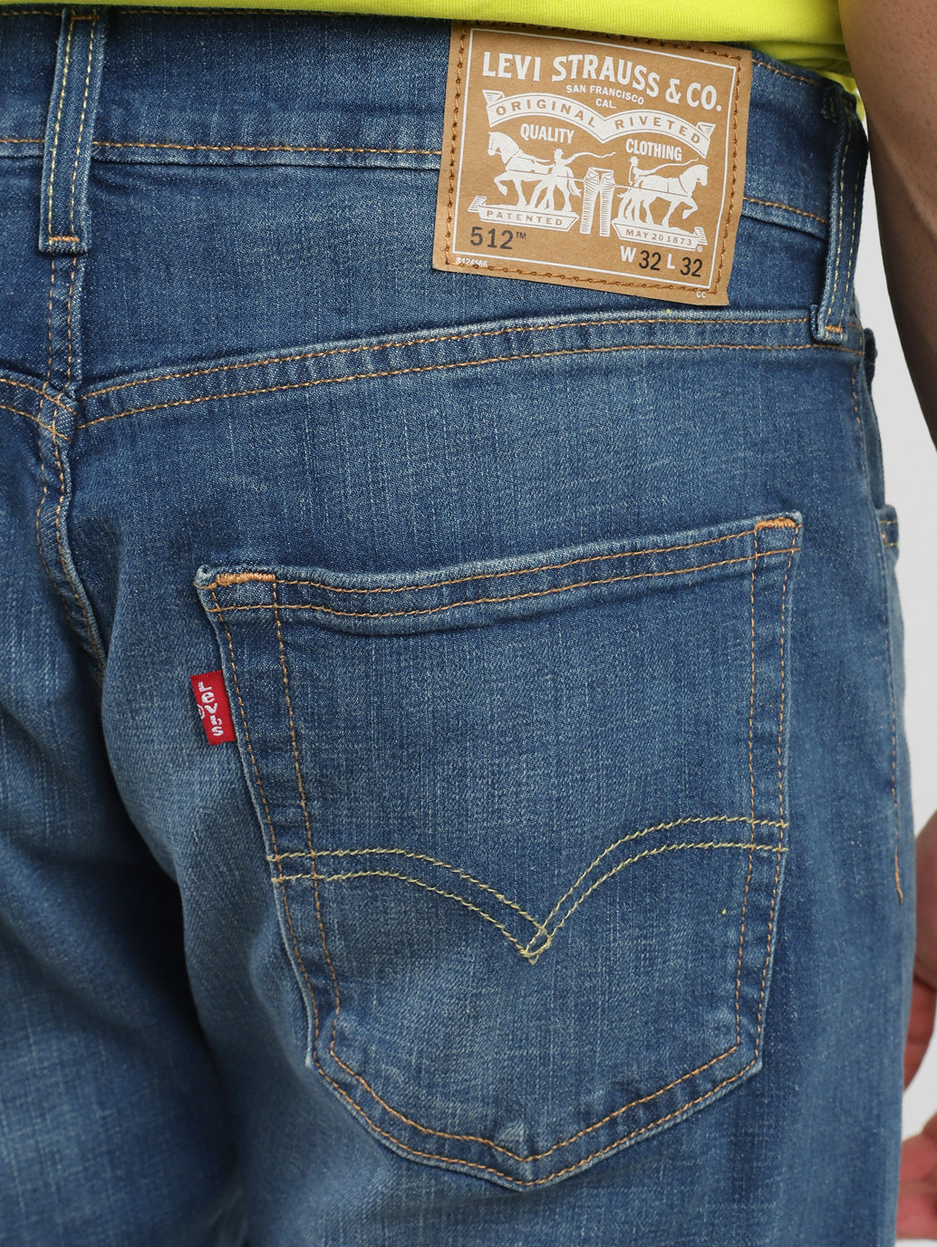 Men's 512 Indigo Slim Tapered Fit Mid Rise Jeans – Levis India Store