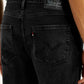 Men's 512 Black Slim Tapered Fit Mid Rise Jeans - Detail View