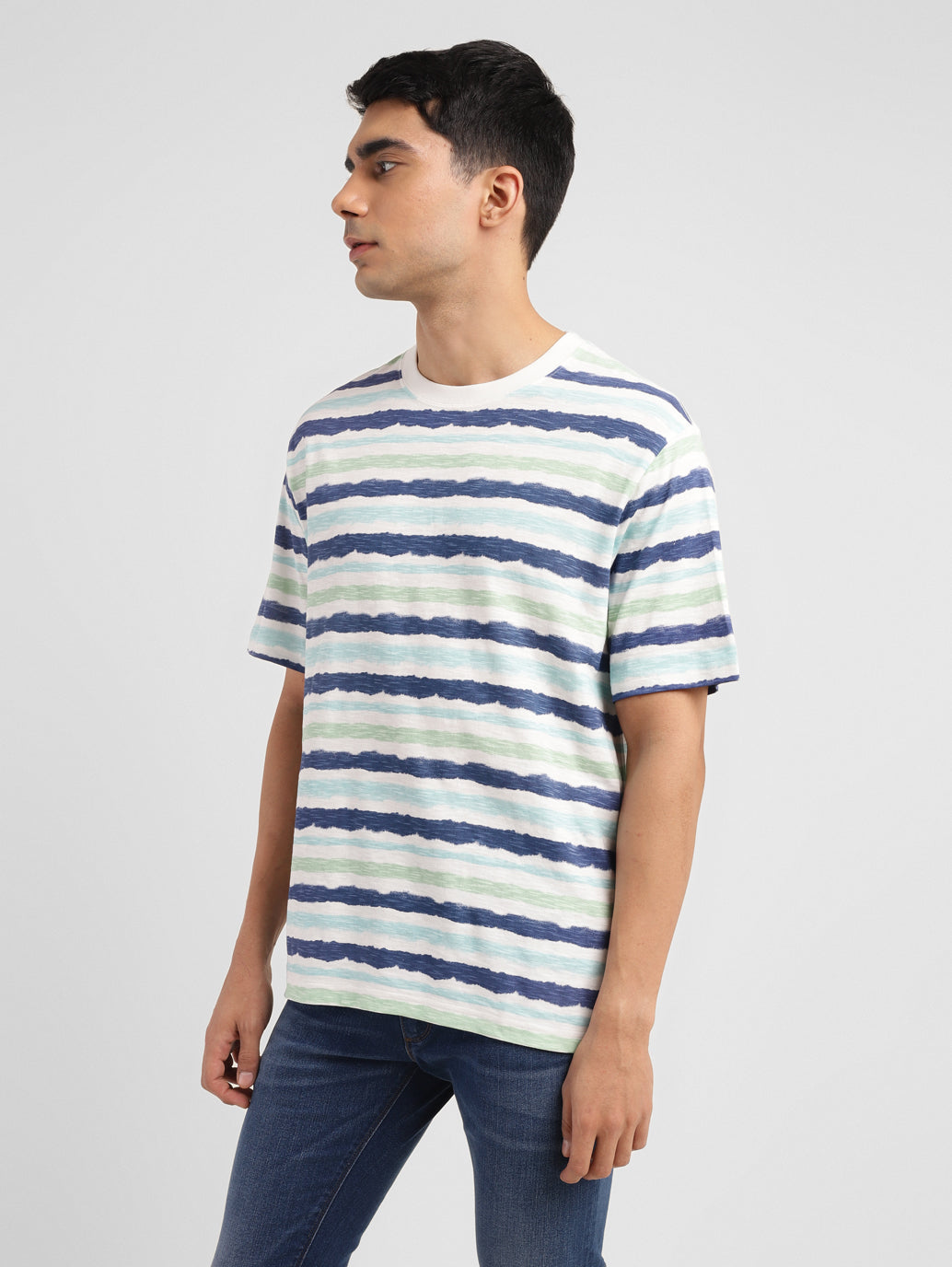 Men's Striped Slim Fit T-shirt