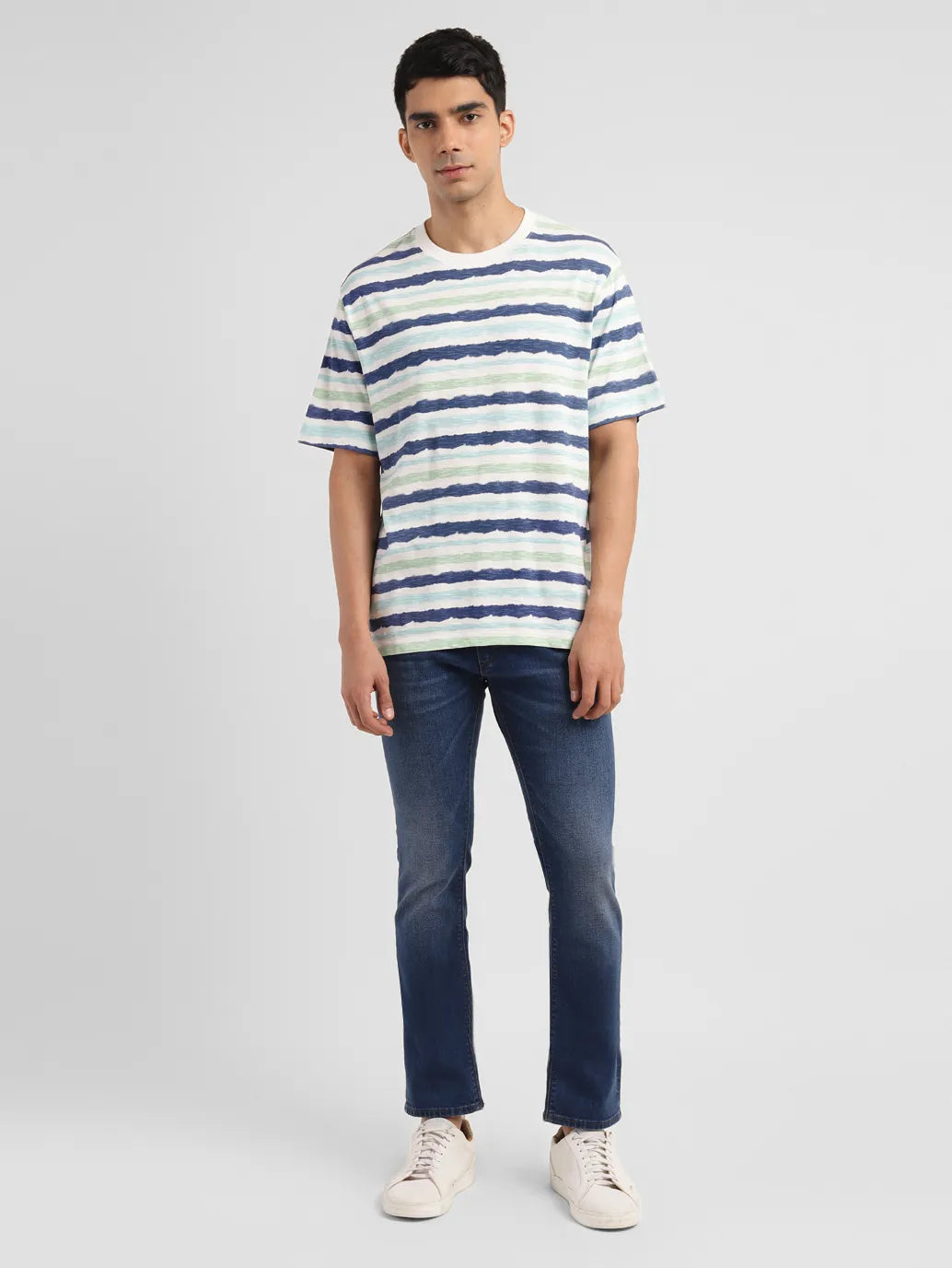 Men's Striped Slim Fit T-shirt