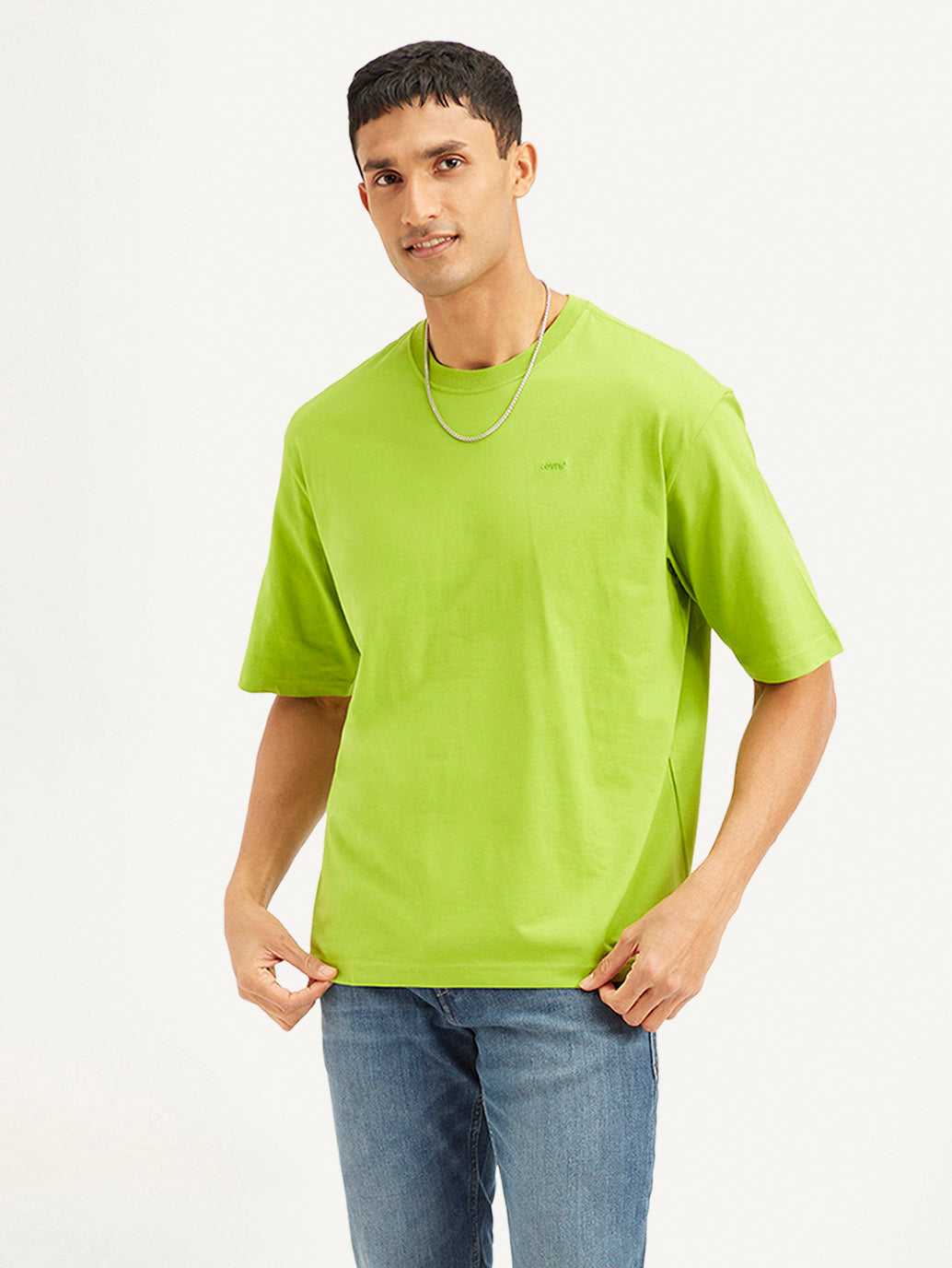 Men's Solid Loose Fit T-shirt