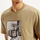 Men's Graphic Print Loose Fit T-Shirt - 20 View