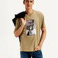 Men's Graphic Print Loose Fit T-Shirt - 20 View