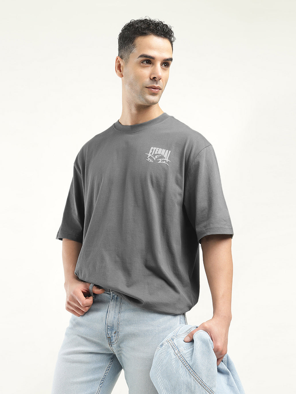 Men's Graphic Print Loose Fit T-shirt