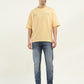 Men's Graphic Print Loose Fit T-Shirt - ModelFront View