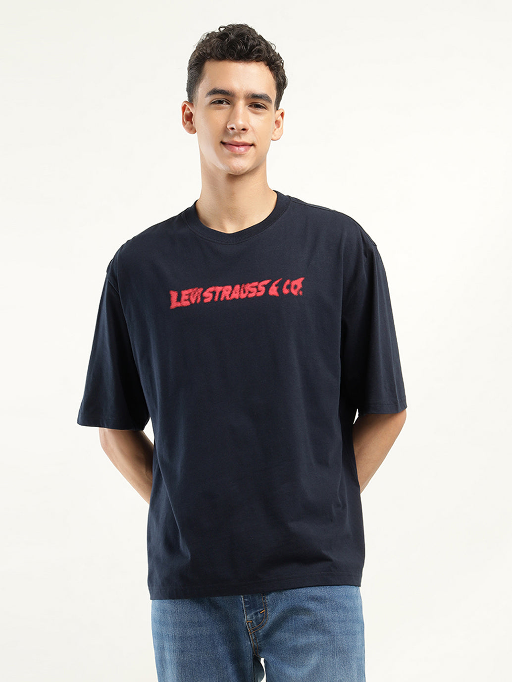 Men's Graphic Print Loose Fit T-shirt