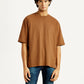 Men's Solid Loose Fit T-shirt - Front View