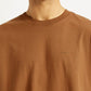 Men's Solid Loose Fit T-shirt - Detail View