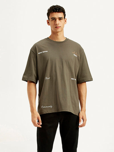 levi's Men's Typography Loose Fit T-Shirt-picture-39