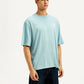 Men's Typography Loose Fit T-Shirt - Side View