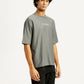 Men's Graphic Print Loose Fit T-shirt - Side View