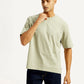Men's Graphic Print Loose Fit T-shirt - Front View