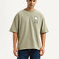 Men's Graphic Print Loose Fit T-shirt - Styleshot View
