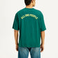 Men's Graphic Loose Fit T-Shirt - Back View