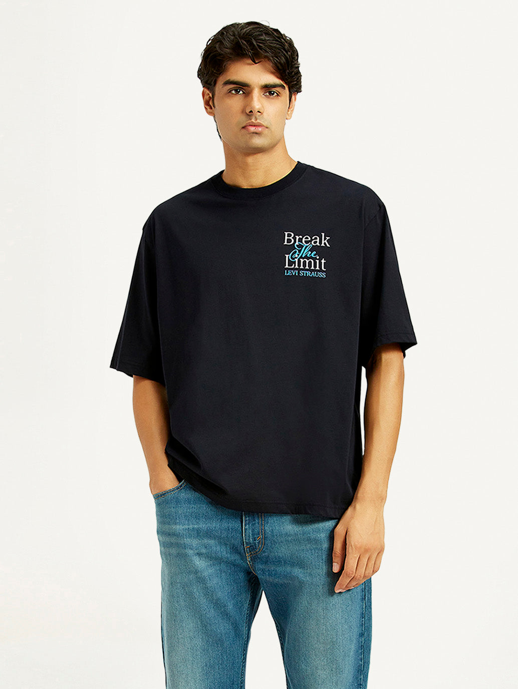 Men's Graphic Loose Fit T-Shirt - Styleshot View