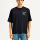 Men's Graphic Loose Fit T-Shirt - Front View