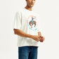 Men's Graphic Loose Fit T-Shirt - Side View