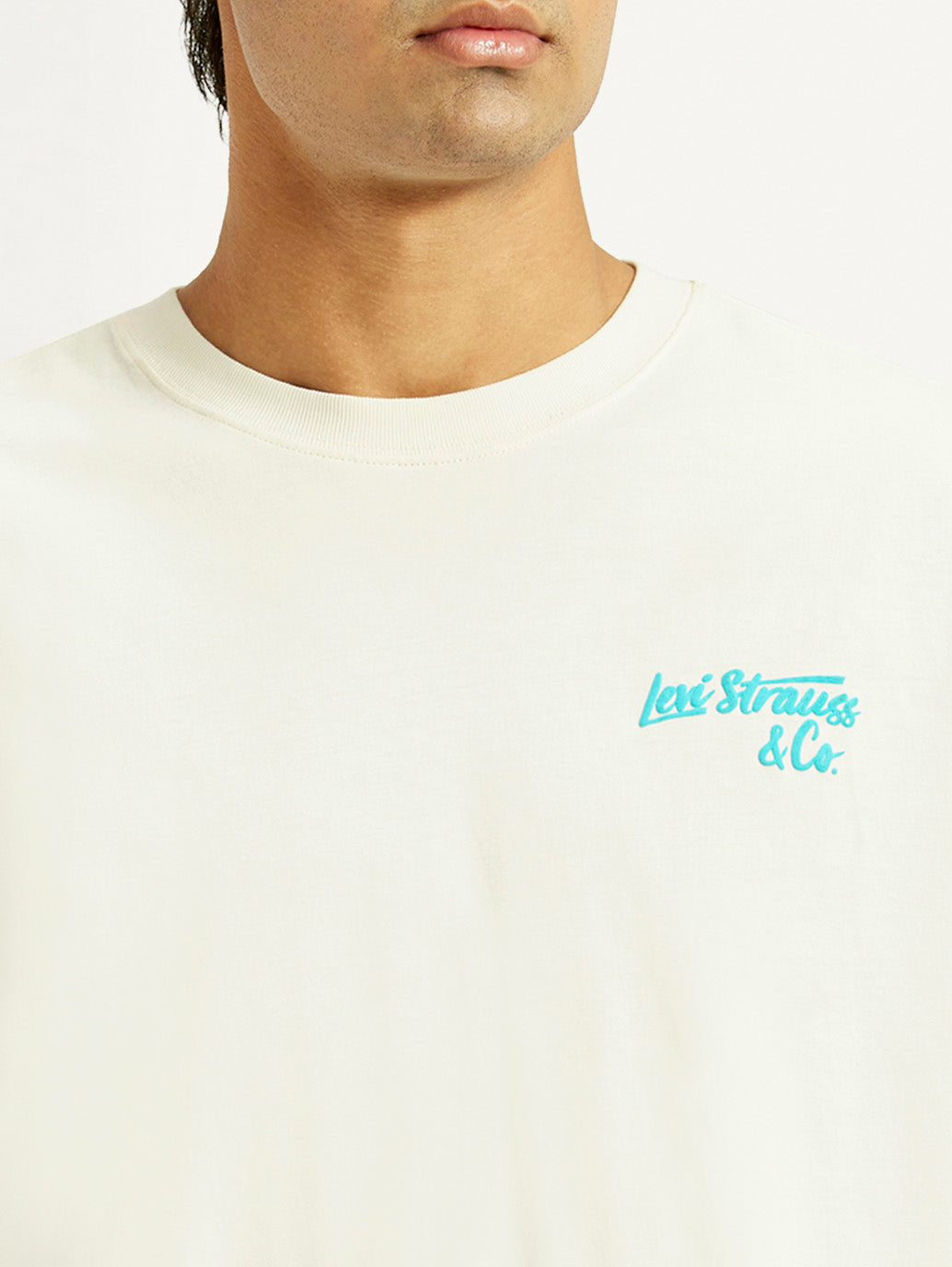 Men's Graphic Loose Fit T-Shirt - Detail View