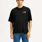 Men's Graphic Loose Fit T-Shirt - Front View