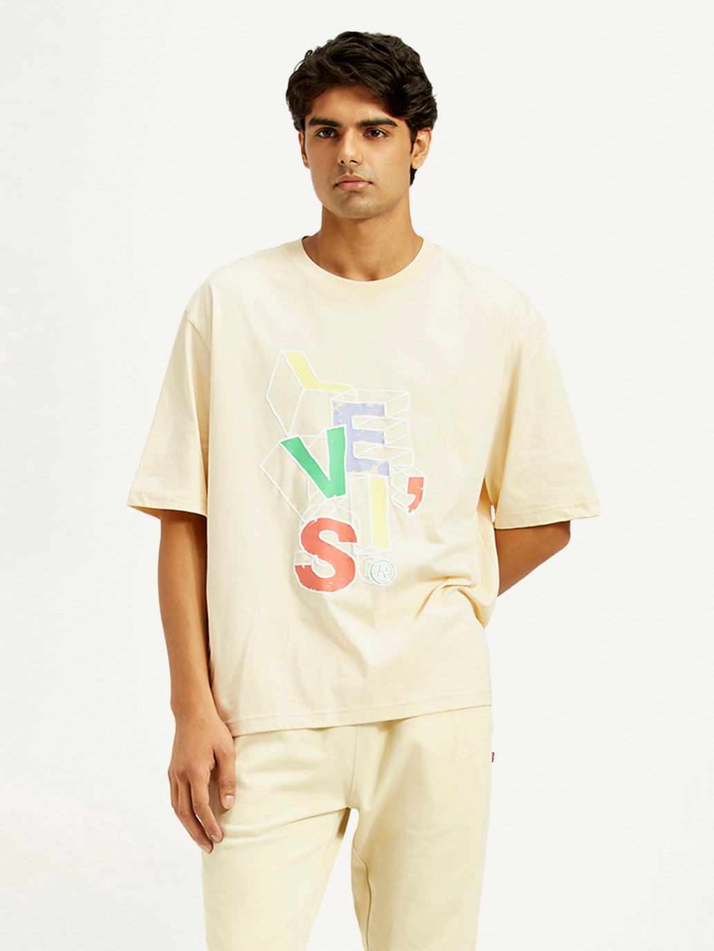 Men's Graphic Loose Fit T-Shirt - Styleshot View