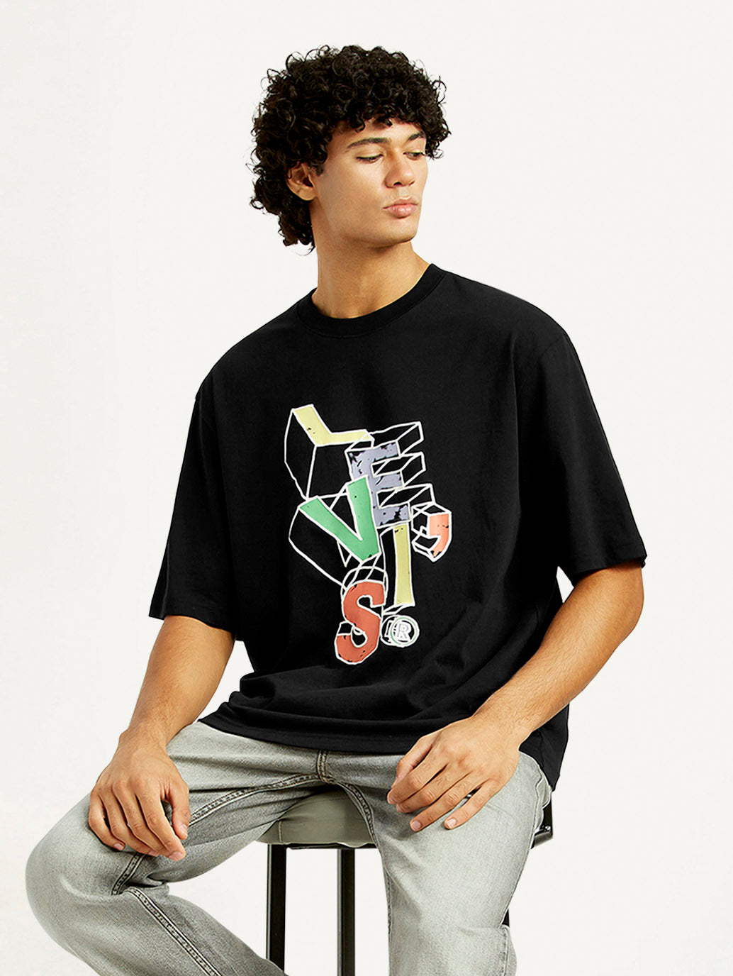 Men's Graphic Loose Fit T-Shirt