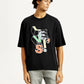Men's Graphic Loose Fit T-Shirt - Front View