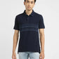 Men's Striped Slim Fit Polo T-shirt - 13e02c68-20bc-46fa-a29d-15a854c1ac14 View