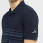 Men's Striped Slim Fit Polo T-shirt - 4ea7d1ac-6f38-494c-8d41-dc9c98b64503 View