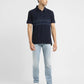 Men's Striped Slim Fit Polo T-shirt - ca95d0ca-d24d-4720-8806-59316dfecfb9 View
