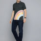 Men's Tie - Dye Slim Fit Polo T-shirt