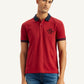 Men's Brand Logo Slim Fit Polo T-Shirt