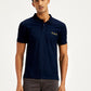 Men's Solid Slim Fit Polo T-Shirt