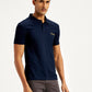 Men's Solid Slim Fit Polo T-Shirt