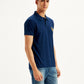 Men's Solid Slim Fit Polo T-Shirt