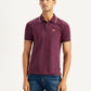 Men's Solid Slim Fit Polo T-shirt