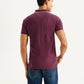 Men's Solid Slim Fit Polo T-shirt