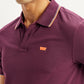 Men's Solid Slim Fit Polo T-shirt